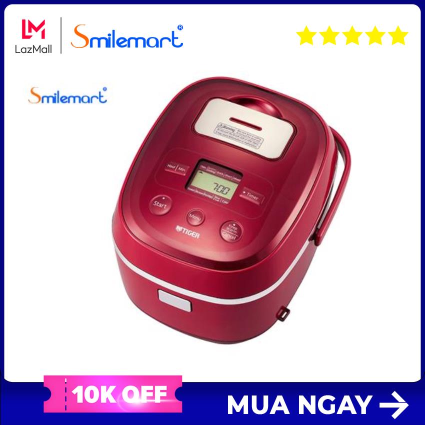 Nồi Cơm Điện Tử Tiger 5 Trong 1 JBX-A10W (1L) Chính Hãng