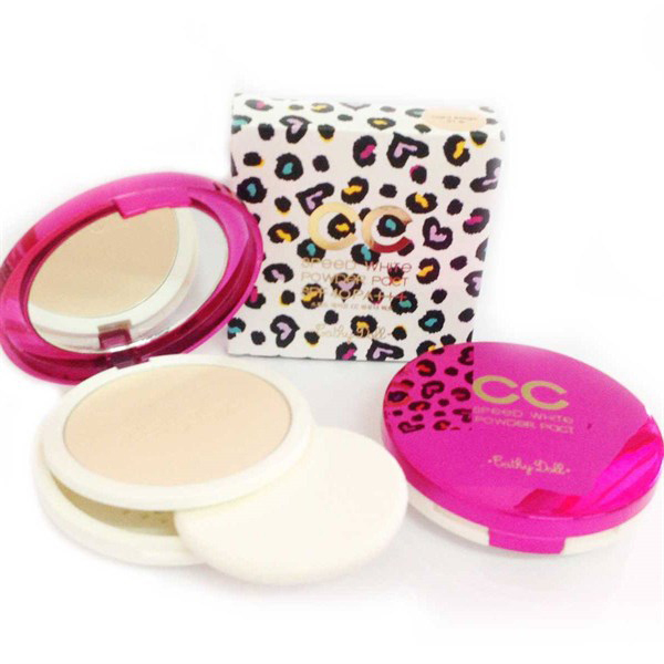 Phấn phủ kiềm dầu cathy doll cc speed white spf 40 pa+++
