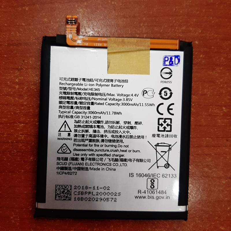 Pin Nokia 6 2018 TA 1054