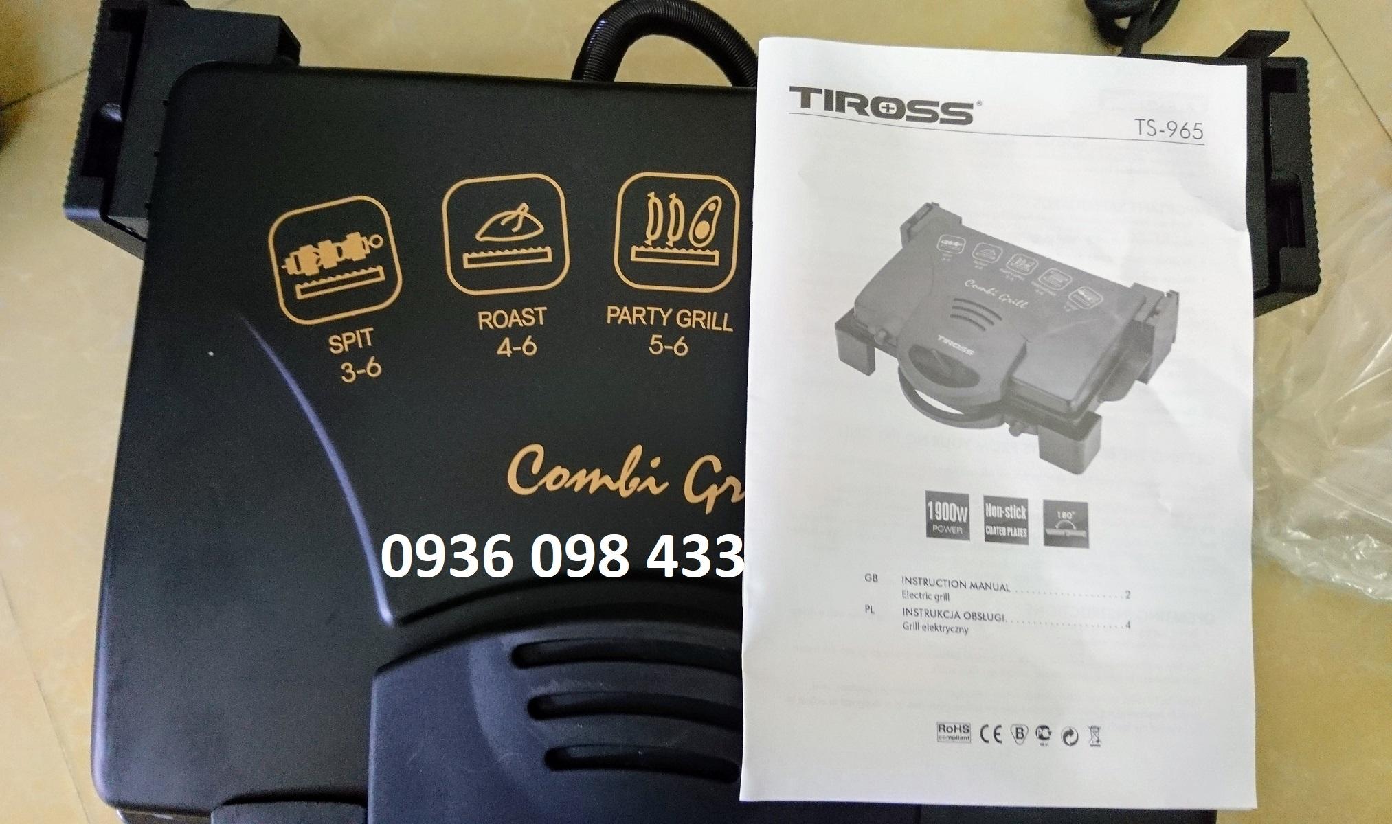 Máy kẹp nướng bánh mì Tiross TS-965