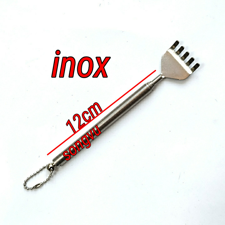 Cây gãi lưng bằng inox
