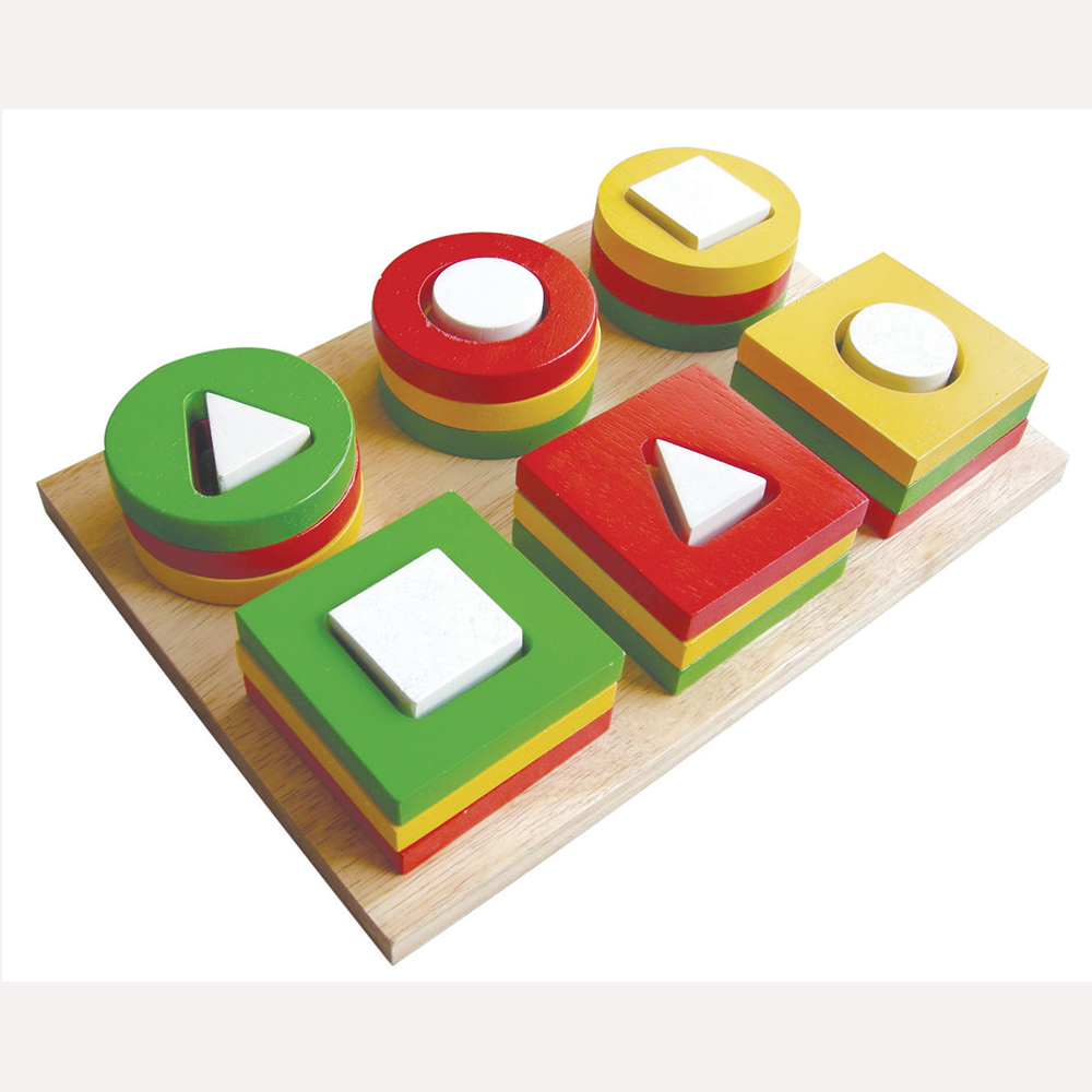 Bộ xếp 6 cọc Winwintoys 64042