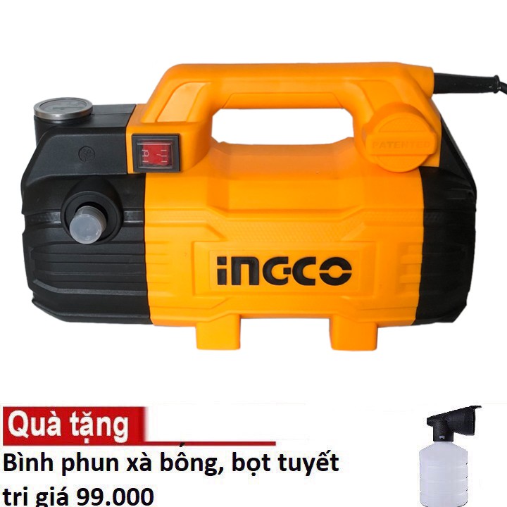 Hpwr15028 máy xịt rửa xe cao áp chính hãng ingco