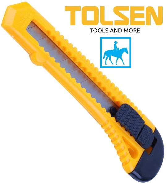 Dao Rọc Giấy 18mm 100mm Snap-off Blade Knife TOLSEN 30000