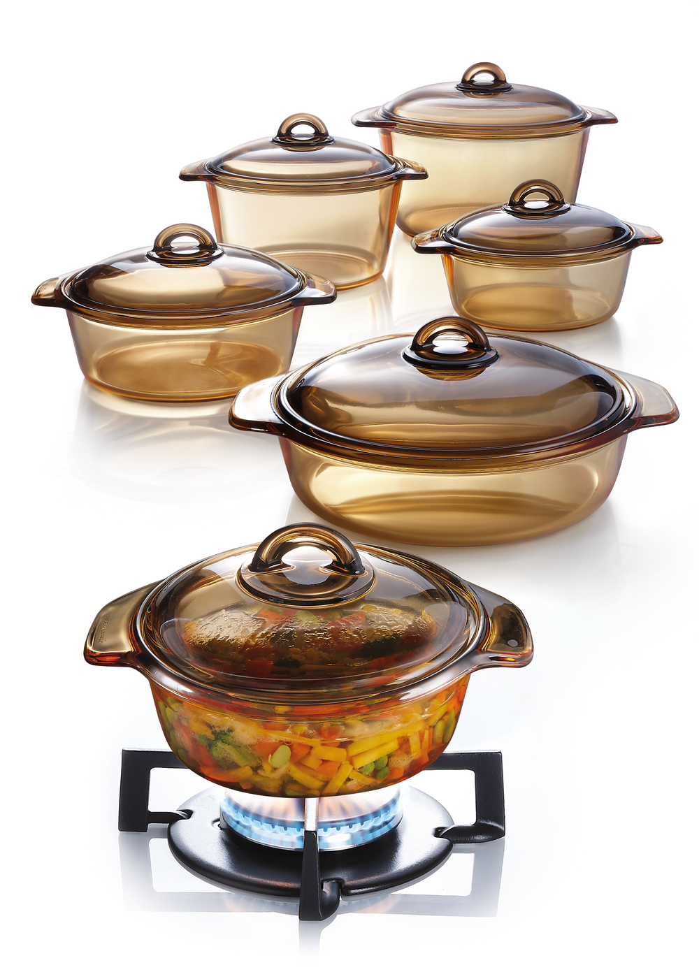 [HCM]Nồi TT Luminarc Amberline Blooming 1L