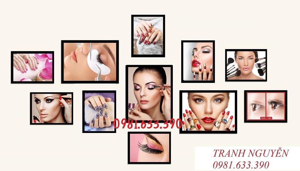 BỘ 11 TRANH NAIL, NỐI MI, SPA