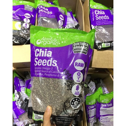 Hạt Chia Hữu Cơ Của Úc 1 Kg