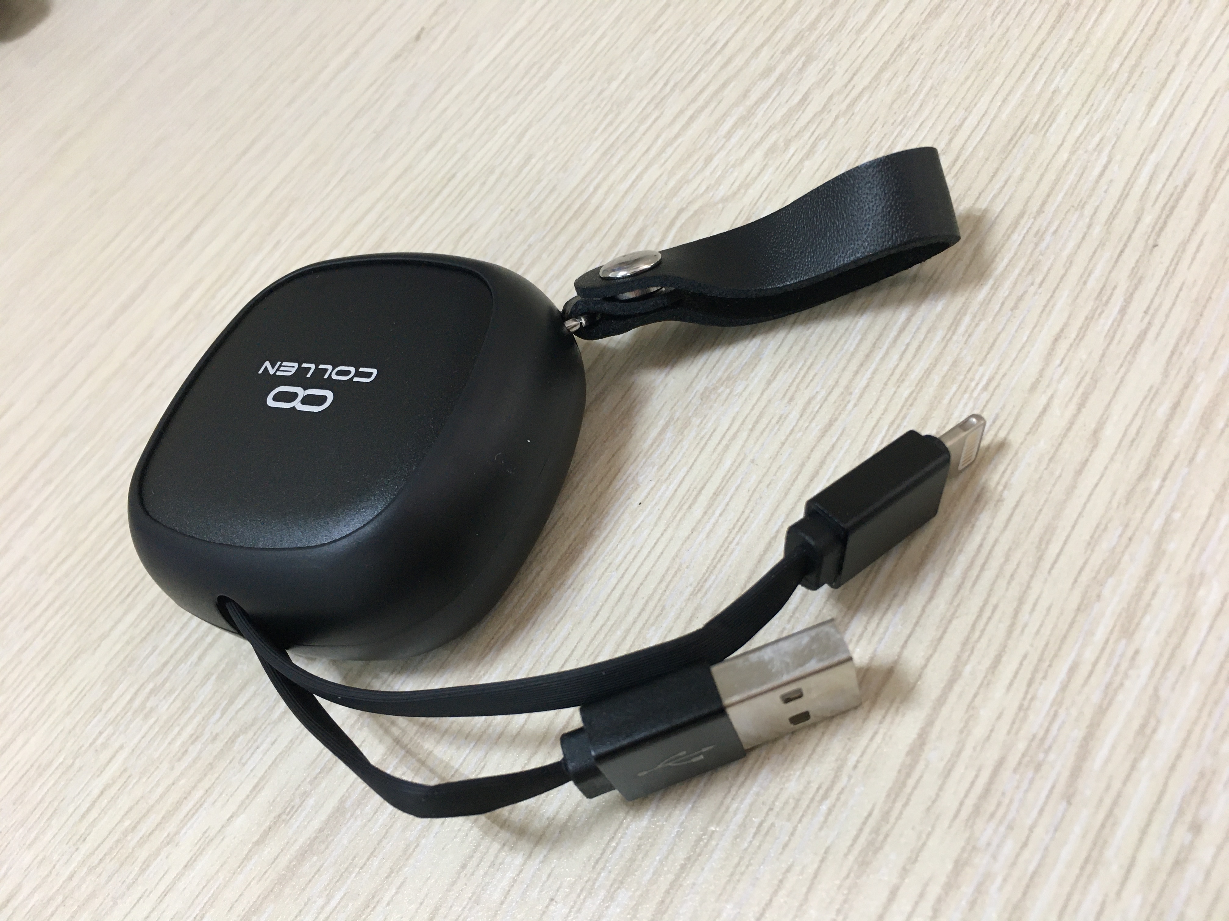 Cáp sạc iphone dạng rút gọn