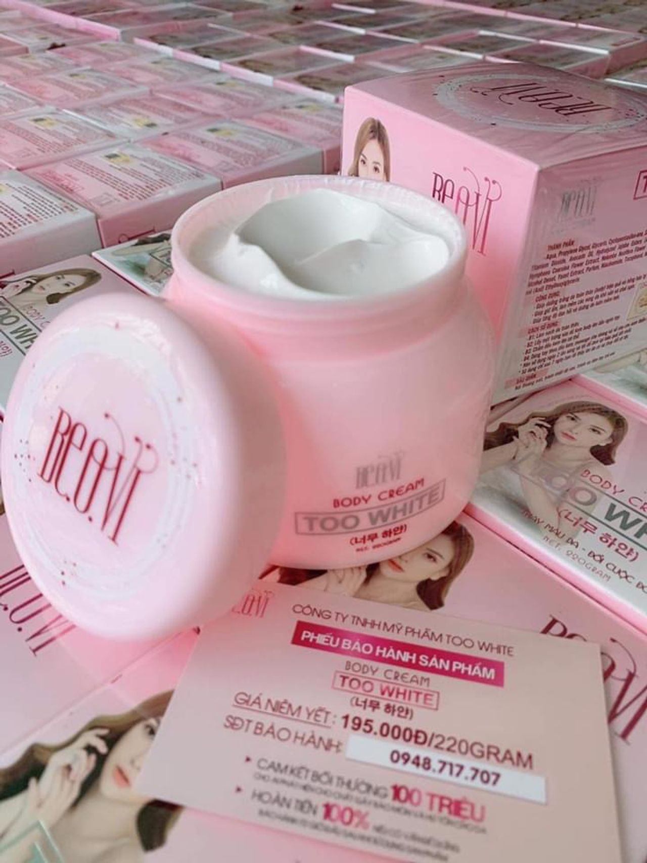 (tặng ủ trắng) kem dưỡng trắng da Body Trendy Meea