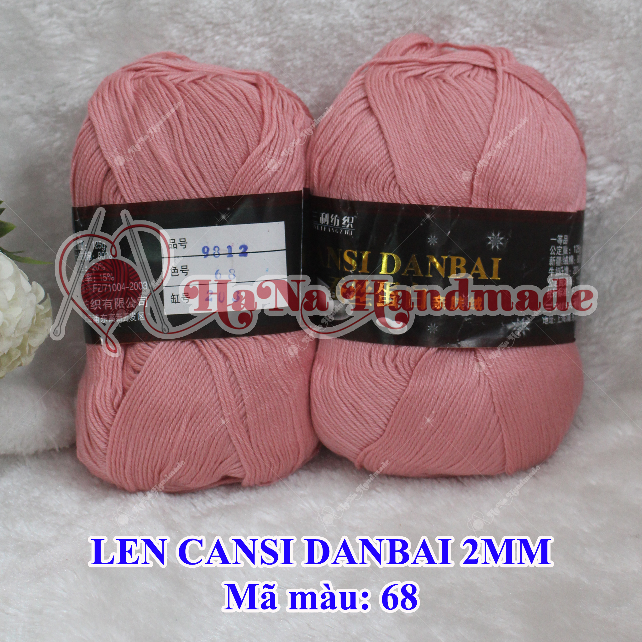 Len Cansi (42k/cuộn/125g) 2mm