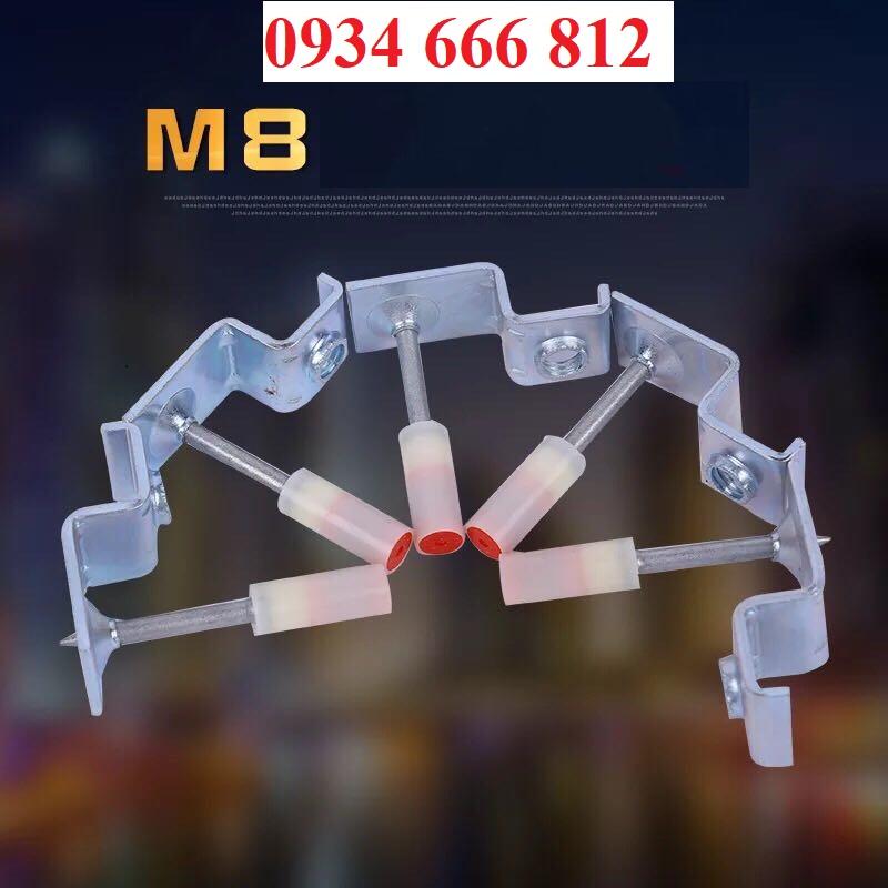 Combo 100c tắc kê, vít ty ren trần thạch cao M6 M8