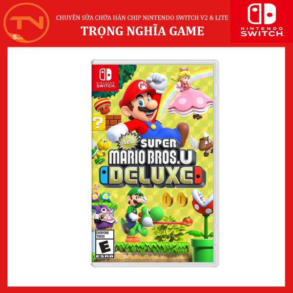 Thẻ Game Switch - New Super Mario Bros. U Deluxe