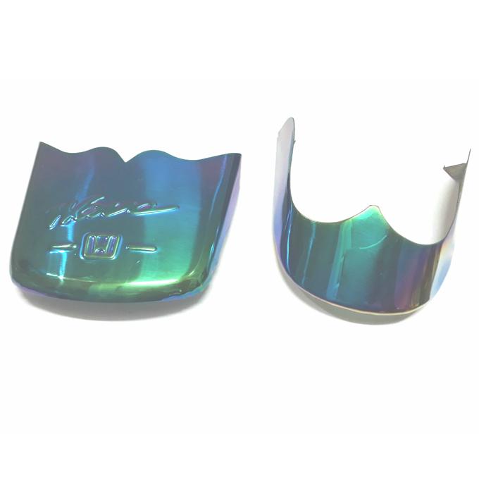 Bọc mõm đuôi titan xe wave 7 màu xe máy, phụ kiện xe máy bọc mõm đầu, đuôi ( giá 1 đôi)