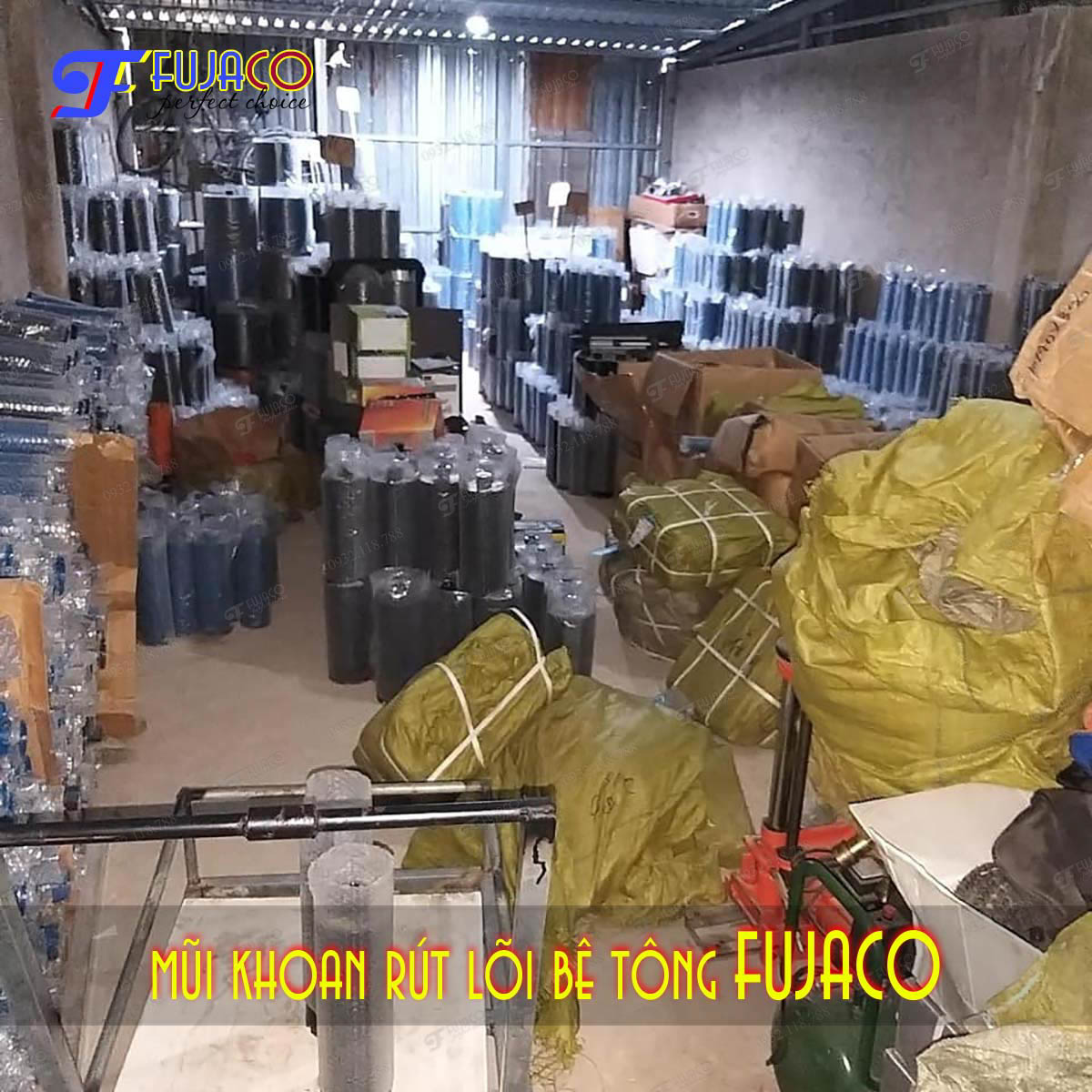 [HCM]Mũi khoan rút lõi bê tông phi 127 mm - FUJACO