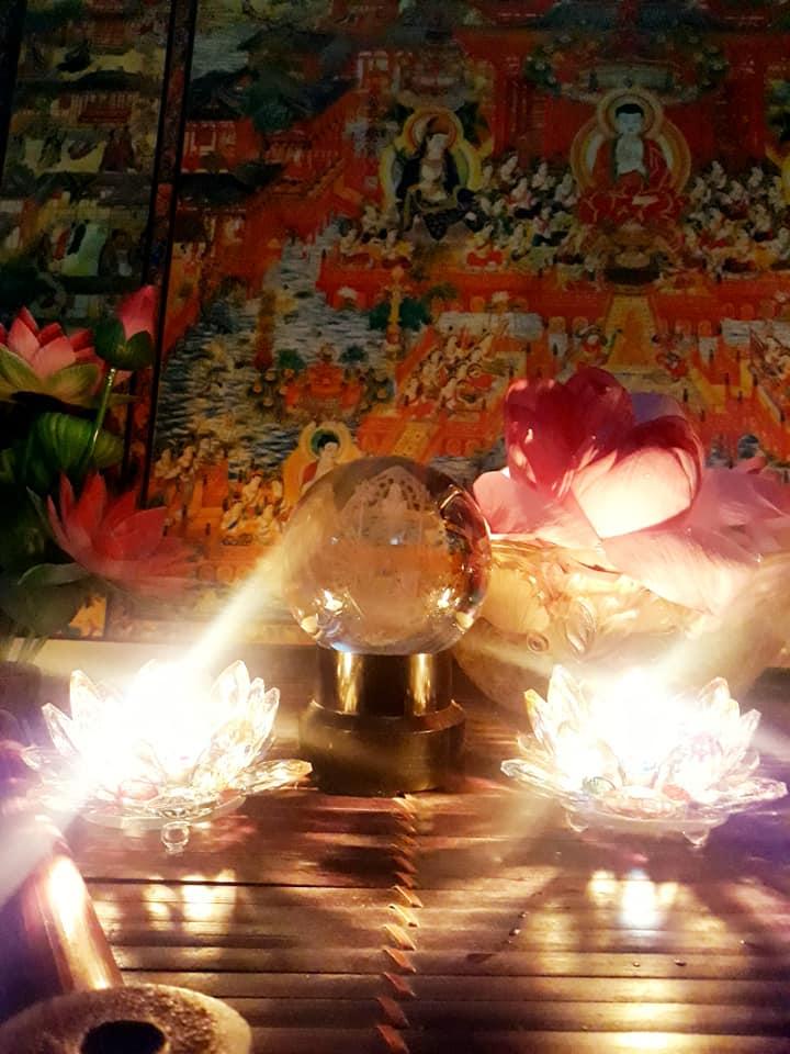 Chấn nến Pha lê 1 dot