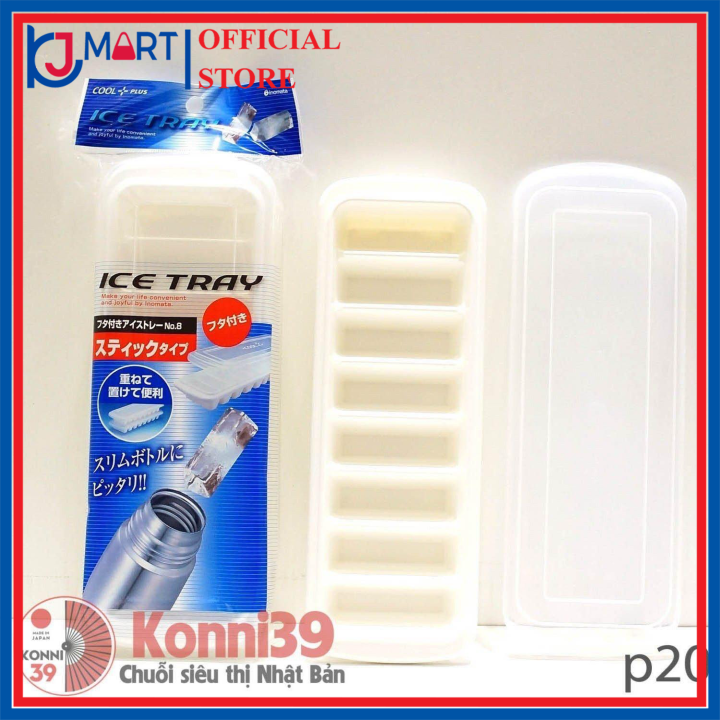 BÁO GIÁ Có Nên Làm Đảo Bếp | Shopee Lazada Sendo Tiki mới nhất 46 Khay làm đá chuyên dụng cho bình giữ nhiệt INOMATA của Nhật ( có nắp đậy) - Hàng Nội Địa Nhật, một khay làm được 8 viên, khuôn tạo hình viên đá dạng dài nên phù hợp sử dụng cho bình giữ nhiệt