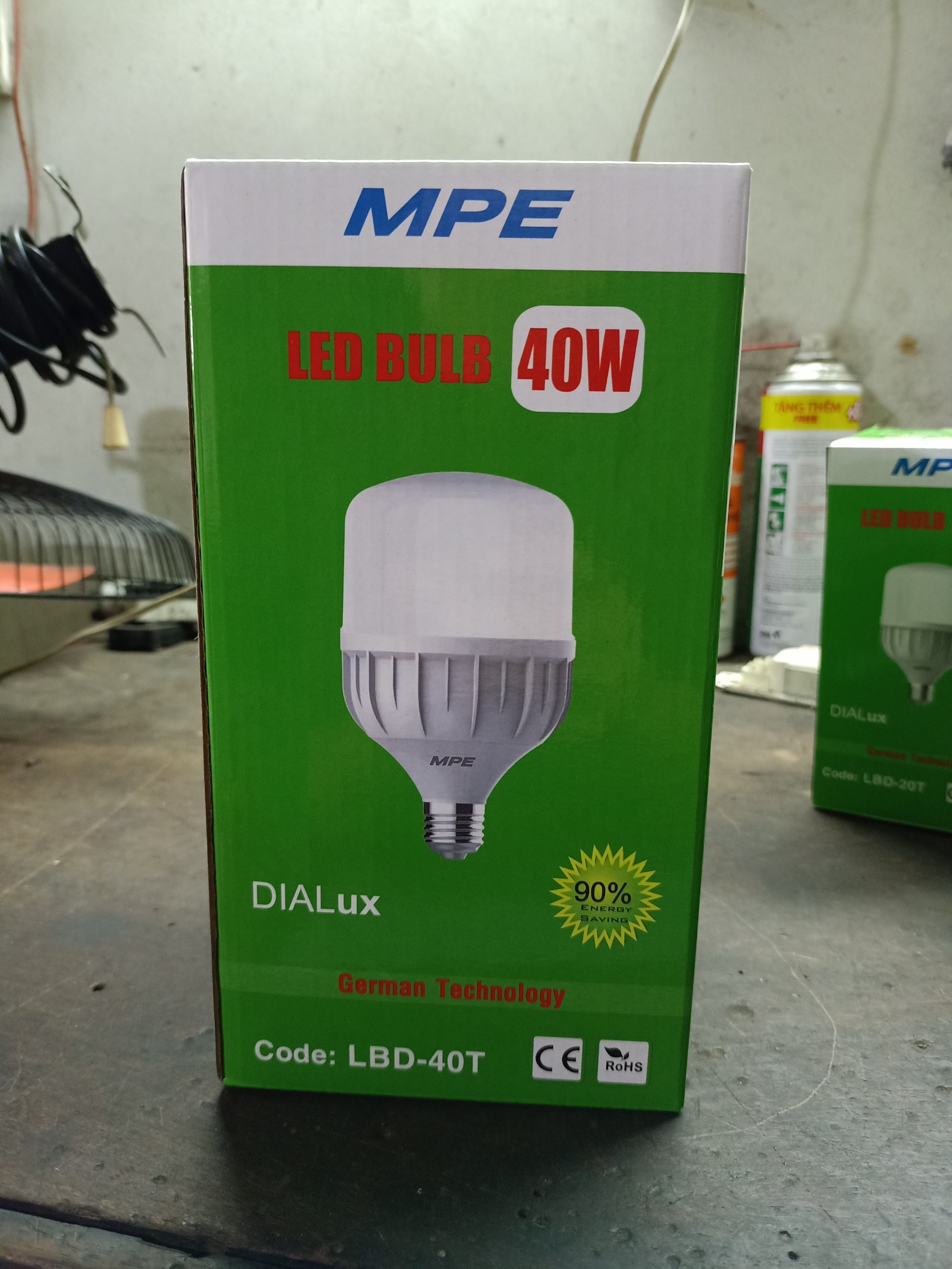 Bóng đèn led bulb mpe 40w - lbd40