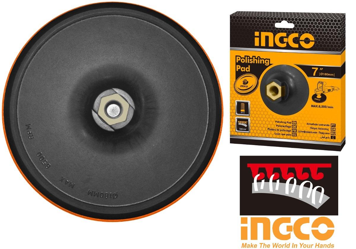 Đĩa cao su đánh bóng 7inch 180mm INGCO APP0111801