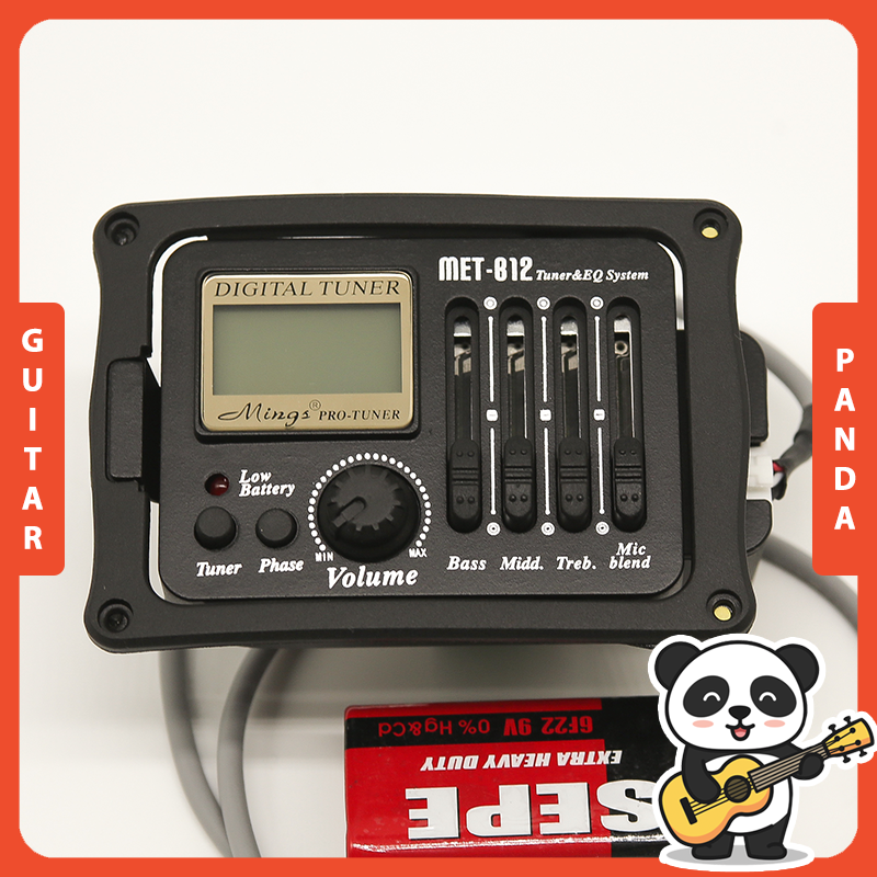 [HCM][Chính hãng] EQ Guitar MET-B12 cho đàn Acoustic Classic