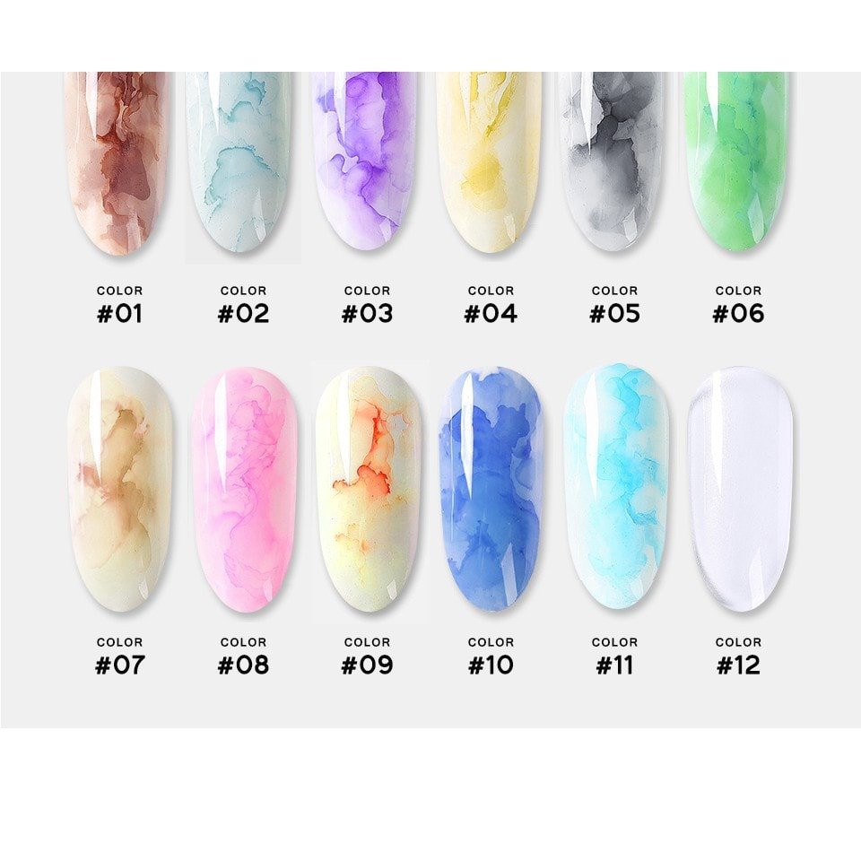 [HCM]Nail set cồn loang 12 chai Vinimay