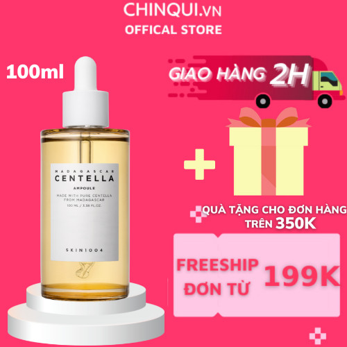 [HCM]Tinh chất phục hồi làm dịu da Skin1004 Madagascar Centella Ampoule (100ml) tinh chất làm dịu da cấp ẩm dưỡng trắng giảm mụn thâm