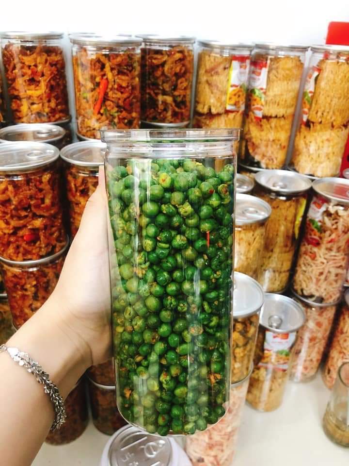 [HCM]ĐẬU HÀ LAN RANG TỎI ỚT 400gr