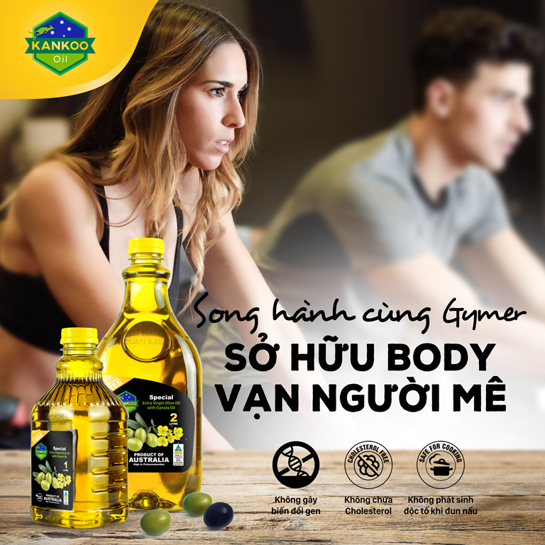 dầu oliu hạt cải extra virgin olive oil with canola oil hãng kankoo 6