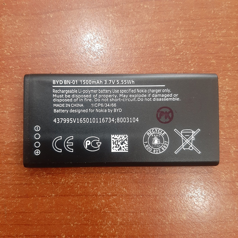 Pin điện thoại Nokia X Dual Sim Zin