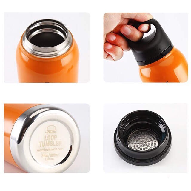 Bình Giữ Nhiệt Bumper Bottle Lock&Lock Loop Tumbler LHC4153 (530ml)
