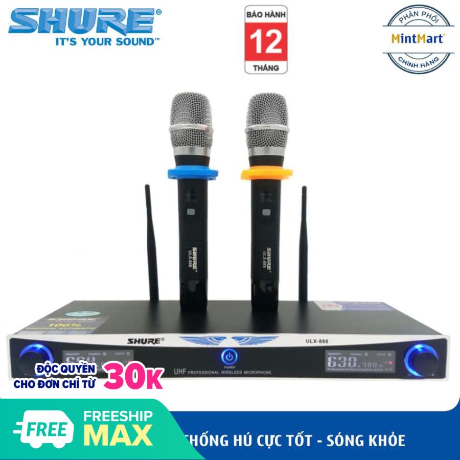 Bộ Micro karaoke không dây Shure ULX-888