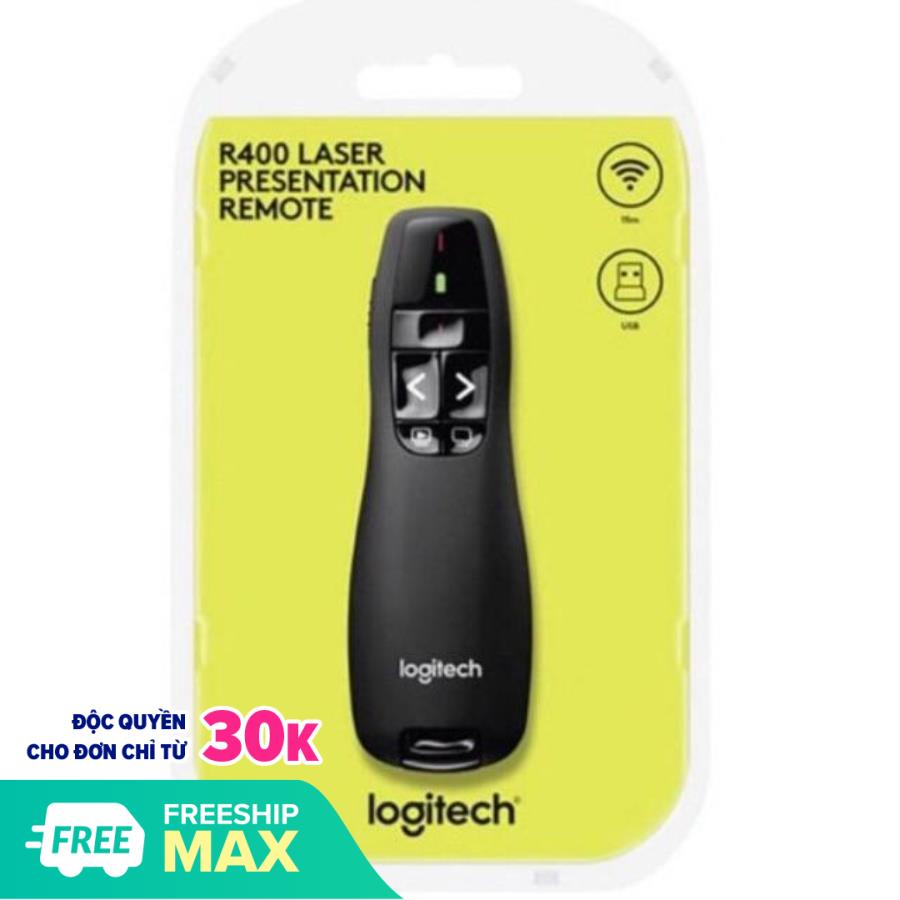 Bút trình chiếu logitech R400 cao cấp