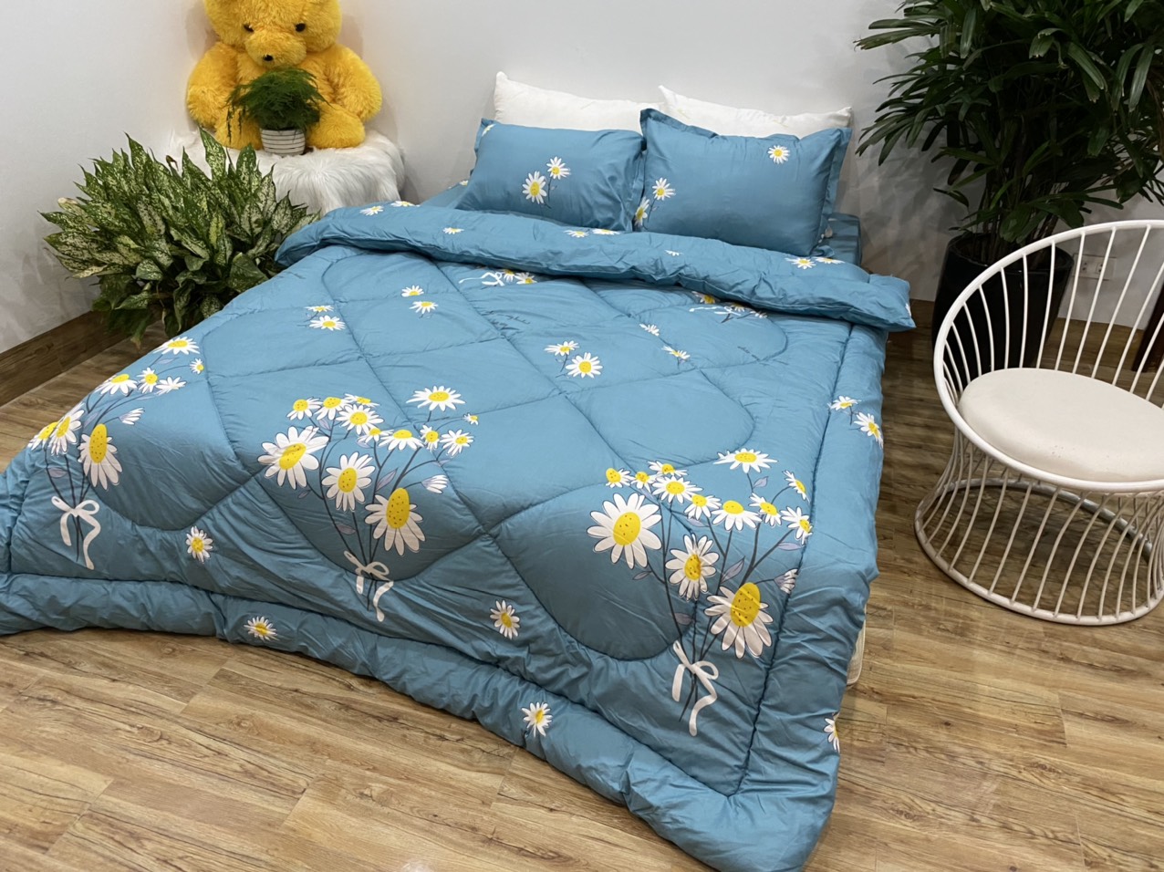 Chăn phao siêu nhẹ cực ấm 1m8x2m mẫu hello kitty