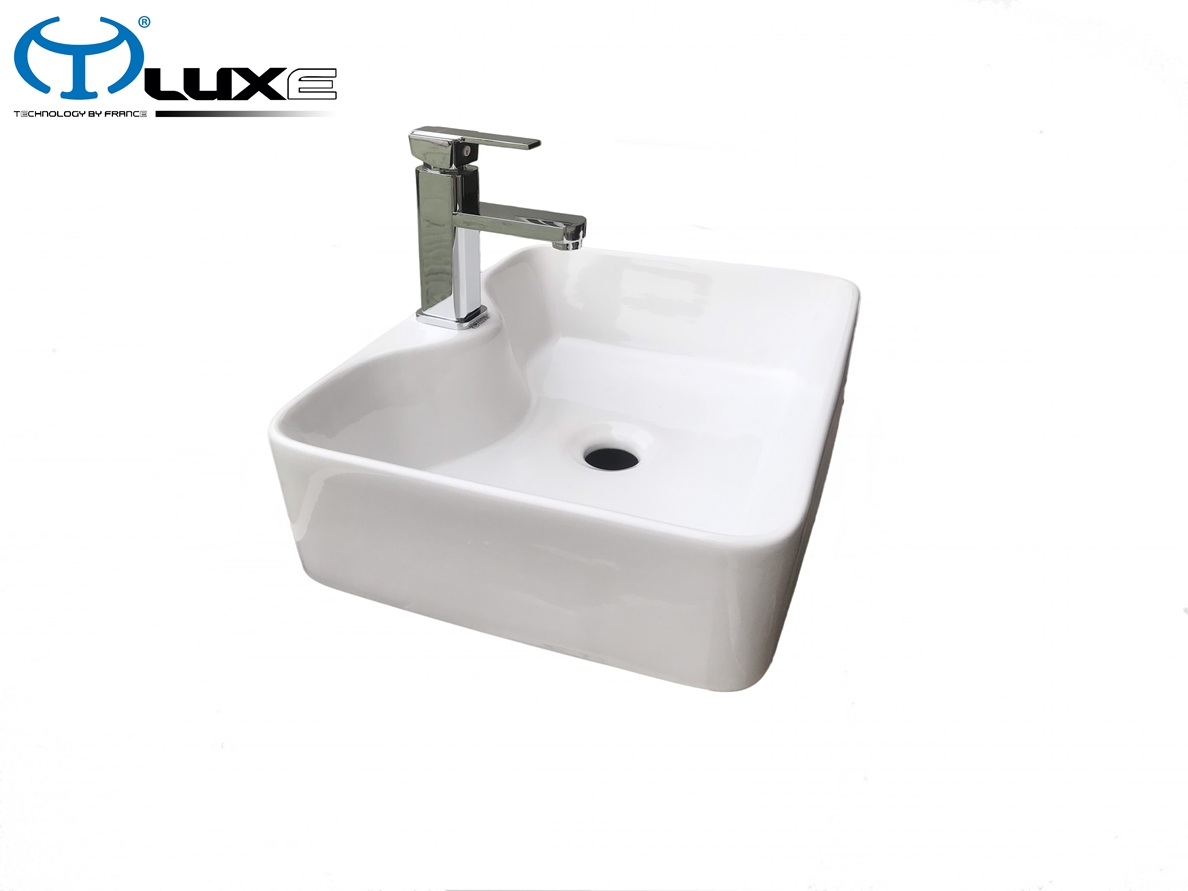Chậu lavabo bàn đá cao cấp LUXE C15