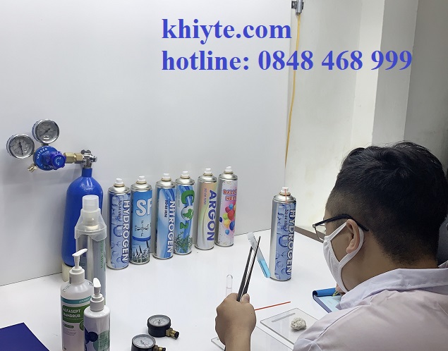 Bình khí Heli mini tinh khiết