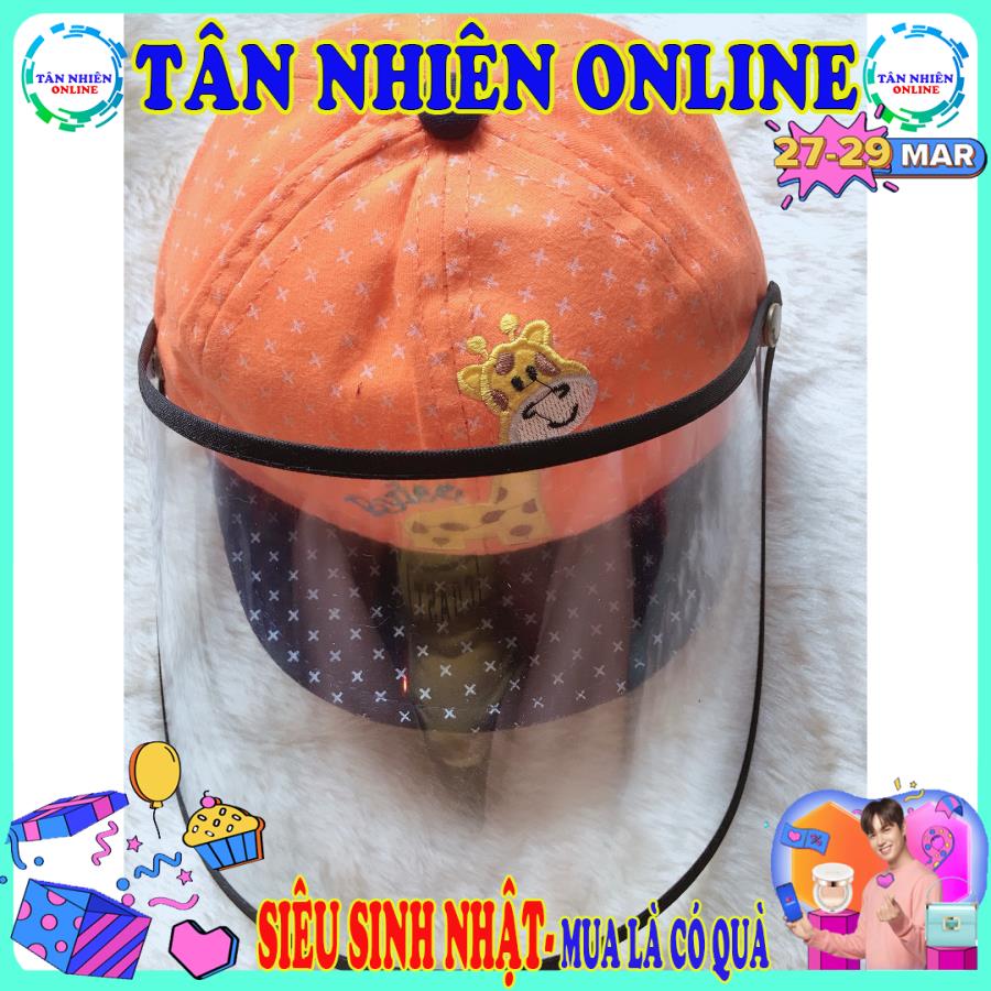 [Xả lỗ] Nón chống dịch chống giọt bắn phòng dịch CORONA, chống bụi cho trẻ sơ sinh dưới 2 tuổi