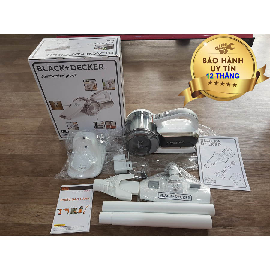 [HCM]PV1820LF BLACK+DECKER - Máy hút bụi dùng pin lithium 18v