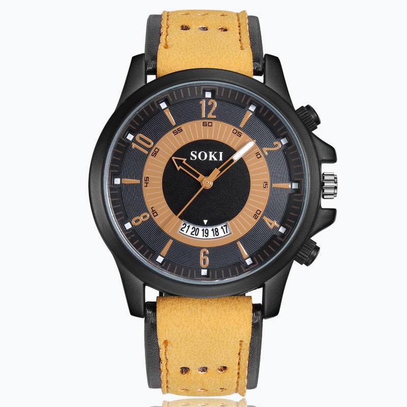 Đồng hồ nam chống nước, chống xước SOKI