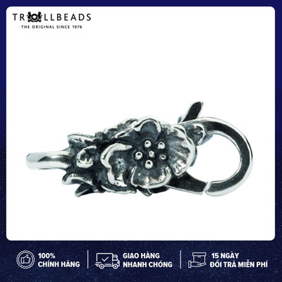TROLLBEADS Khóa bạc cao cấp Wild Cherry Lock TAGLO-00018