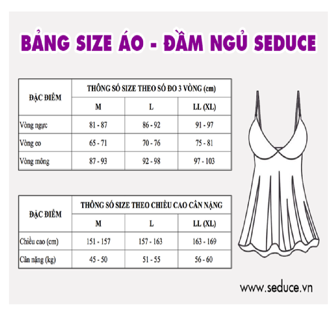 Bộ đồ ngủ Seduce P11201