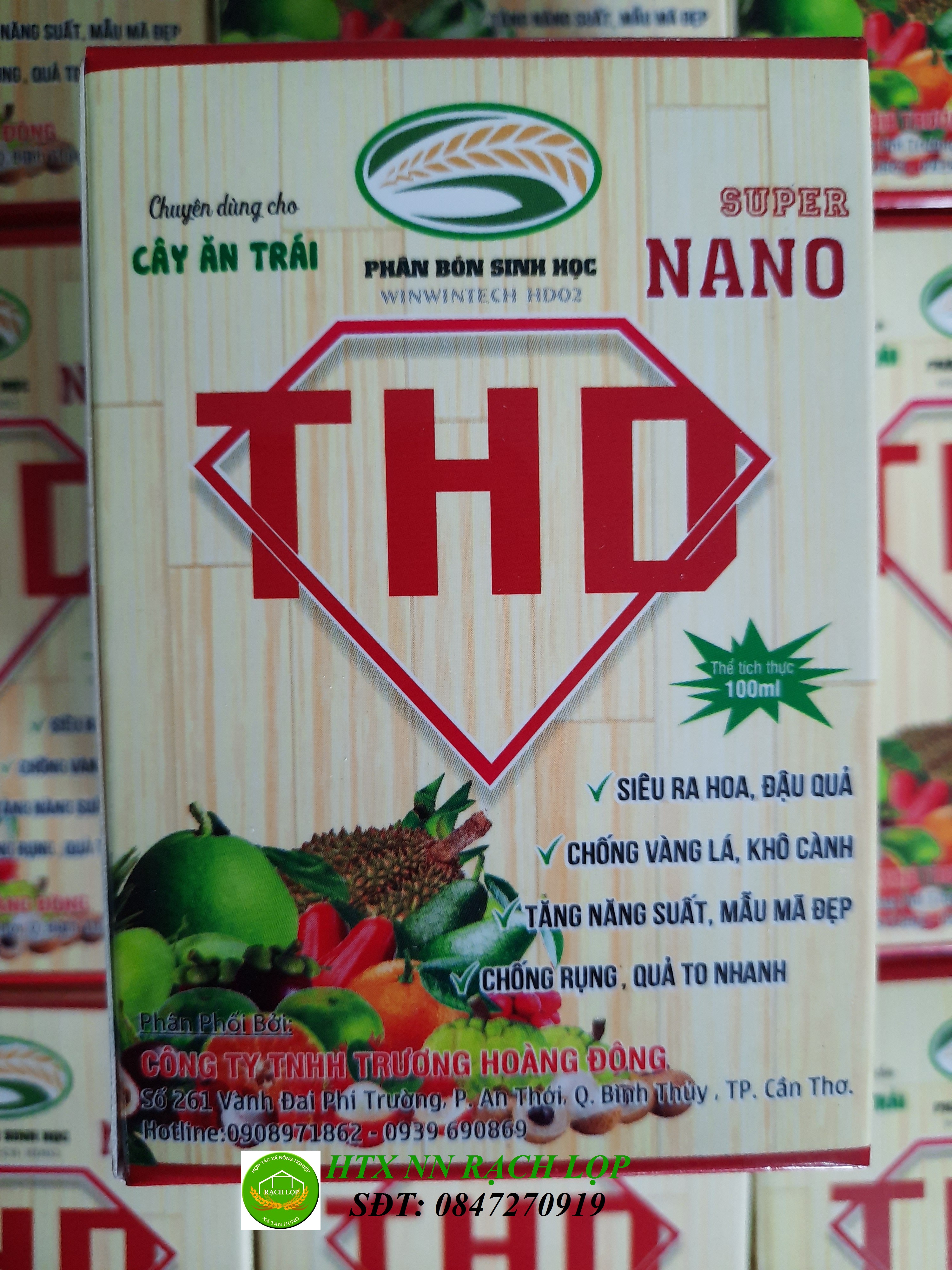 Phân Bón Sinh Học THD - Cây Ăn Trái