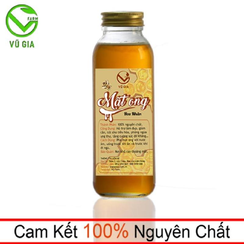 Mật Ong Hoa Nhãn Nguyên Chất Bảo Lộc VG (420gr/hũ) - Điều Trị Dạ Dày
