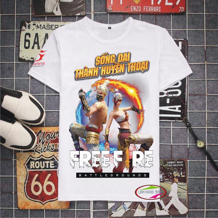 Áo thun Free Fire - tiệc BB