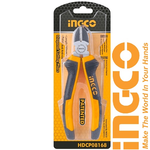[HCM]Kìm kềm cắt 7inch 180mm Diagonal Cutting Pliers INGCO HDCP08188