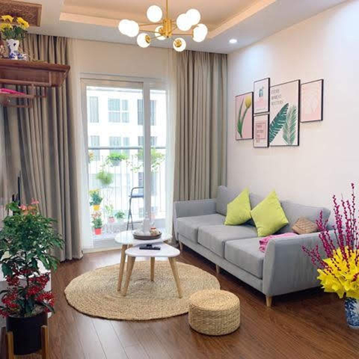 Thảm cói tròn trơn chụp ảnh decor đường kính 1m5