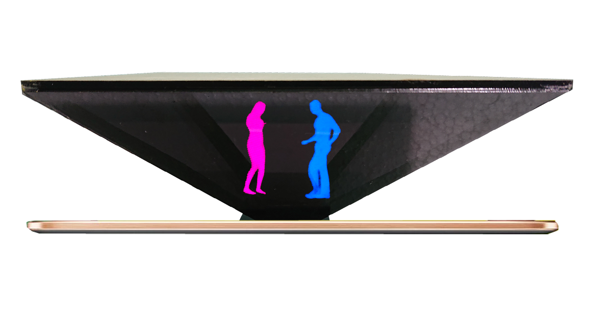 [HCM]Lăng kính 3D Hologram Pyramid IPad Appple