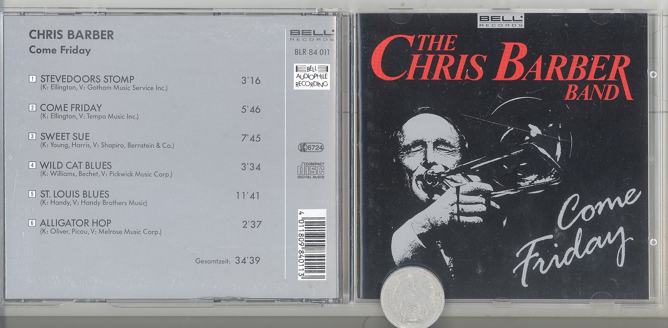 stereomate - Đĩa nhạc - CD gốc: Chris Barber - Come Friday  [Audiophile Recording]