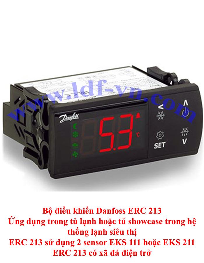 [HCM]Bộ điều khiển nhiệt độ Danfoss ERC 213