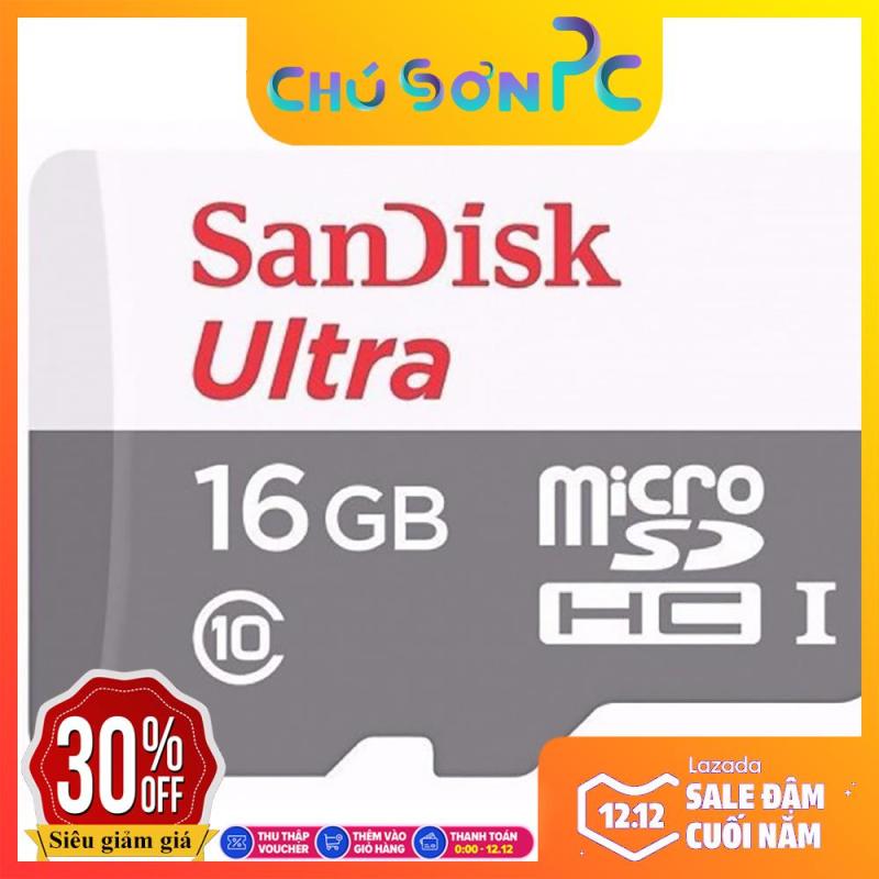 Thẻ nhớ 16G Sandisk Ultra Class 10 80Mb/s