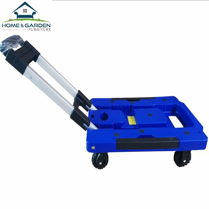 Home and Garden - Xe kéo hành lý gấp gọn du lịch chịu tải 200kg (Dark Blue)