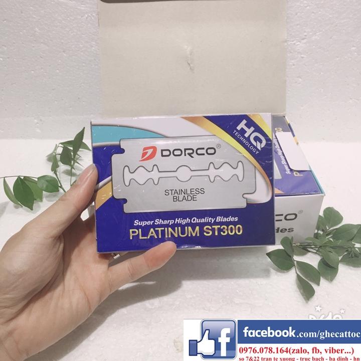 Hộp 100 Lưỡi Dao Lam DORCO ST300 Hàn Quốc